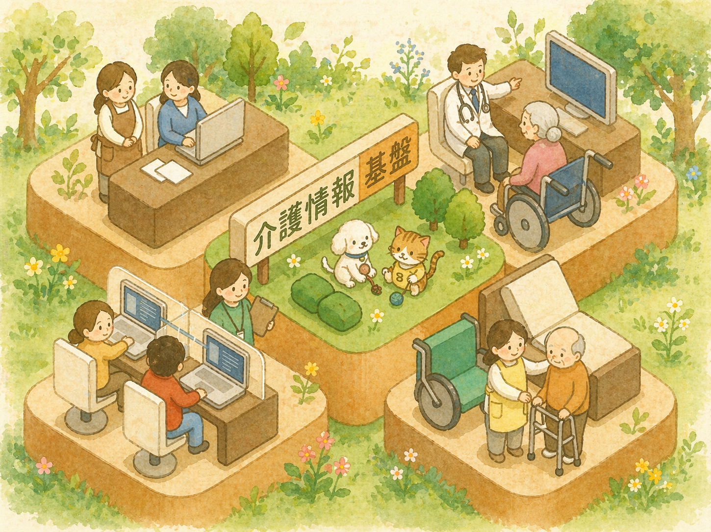 情報共有のイメージ図